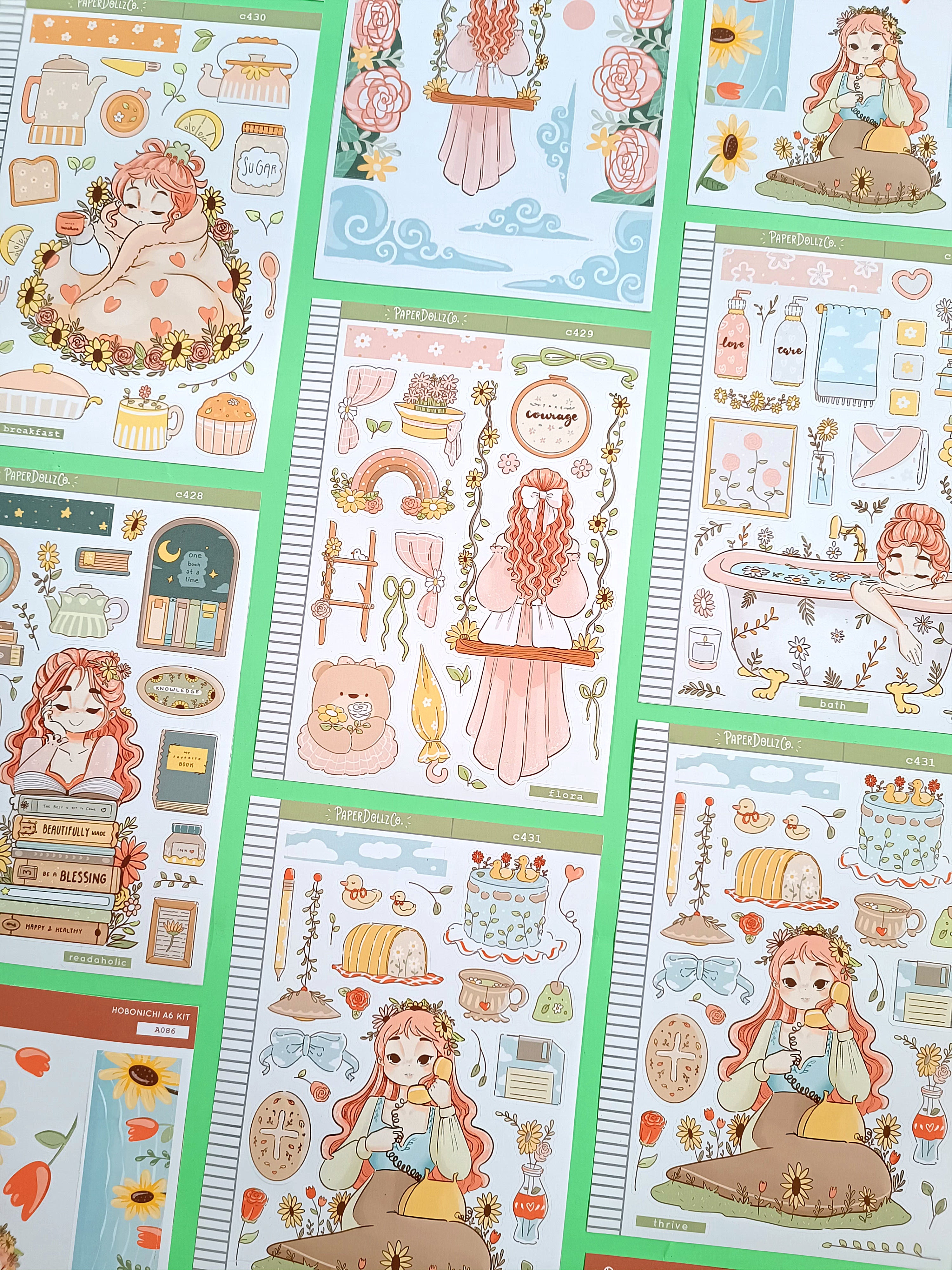 Bath | Reclaiming My Radiance | Collection Stickers | C427