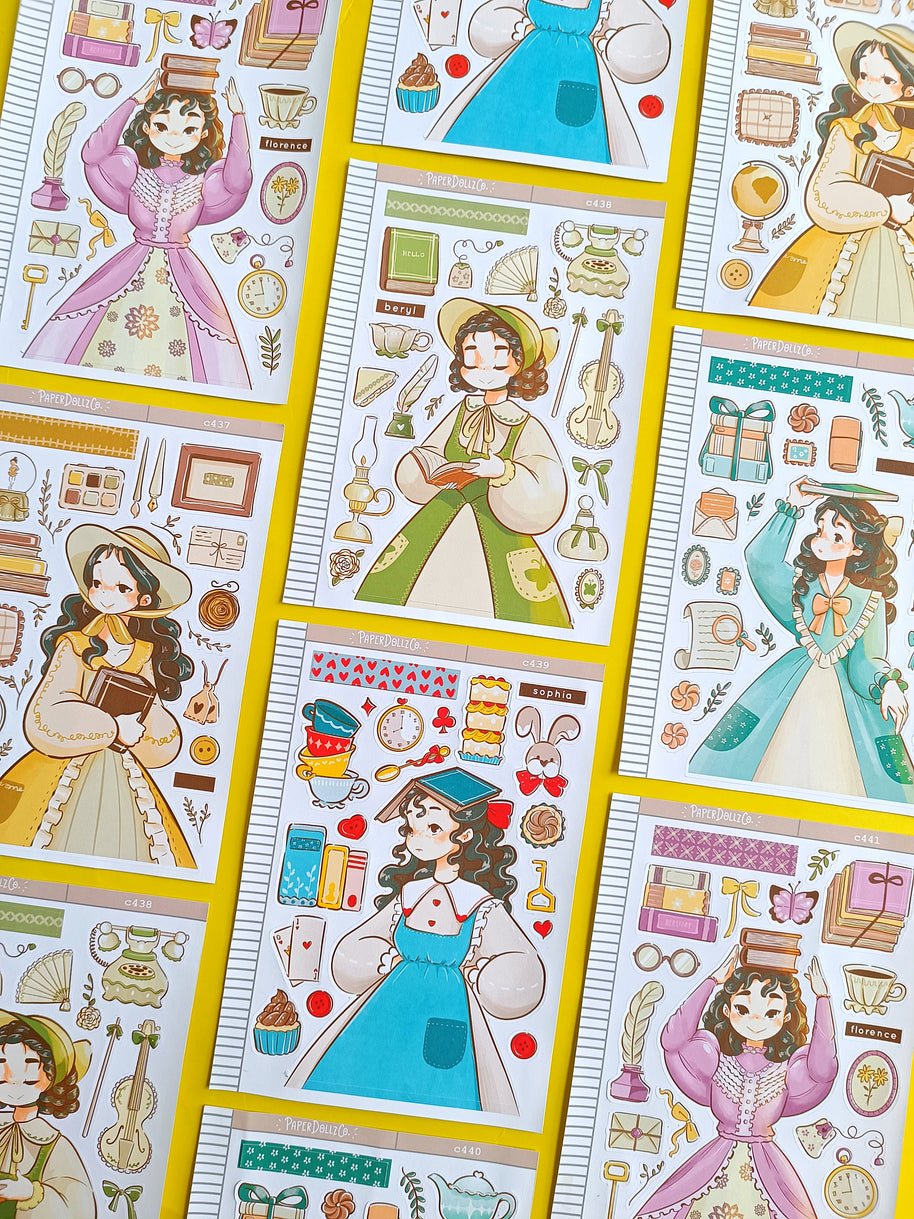 Sophia | Victorian Muses | Collection Stickers | C439