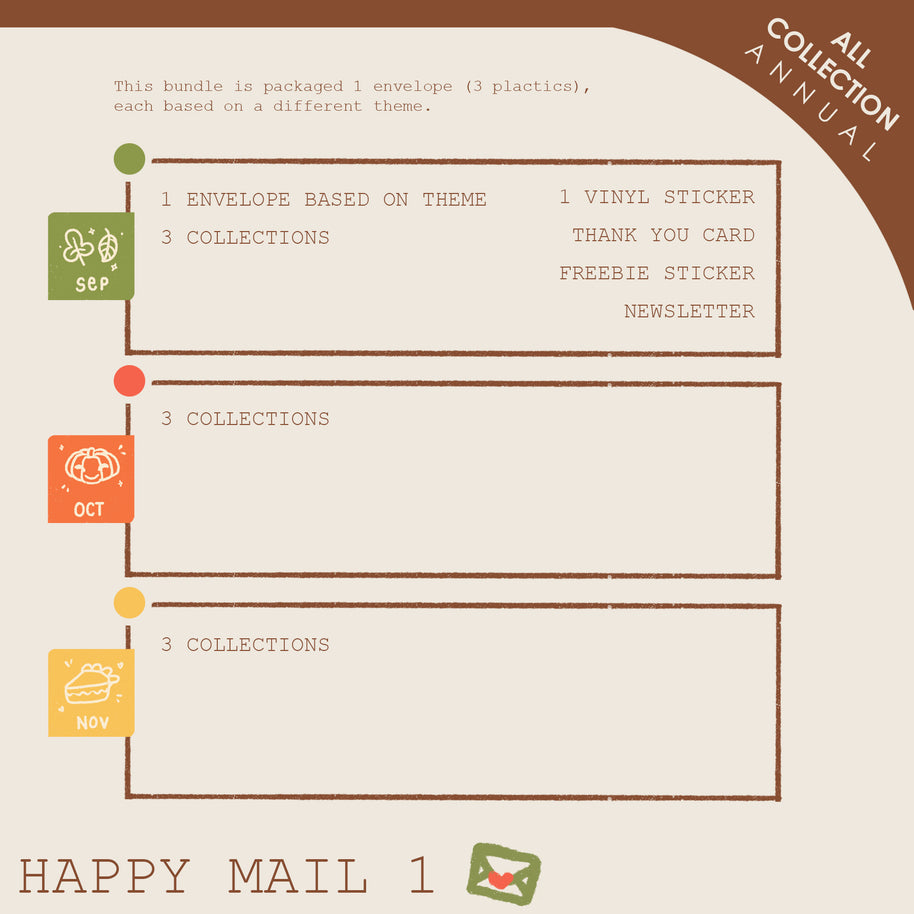 Annual Lite | All Collection | Dear Dolly Snail Mail Subscription