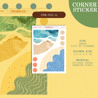 PaperDollzCo | Large Corner Stickers | cor-031-L