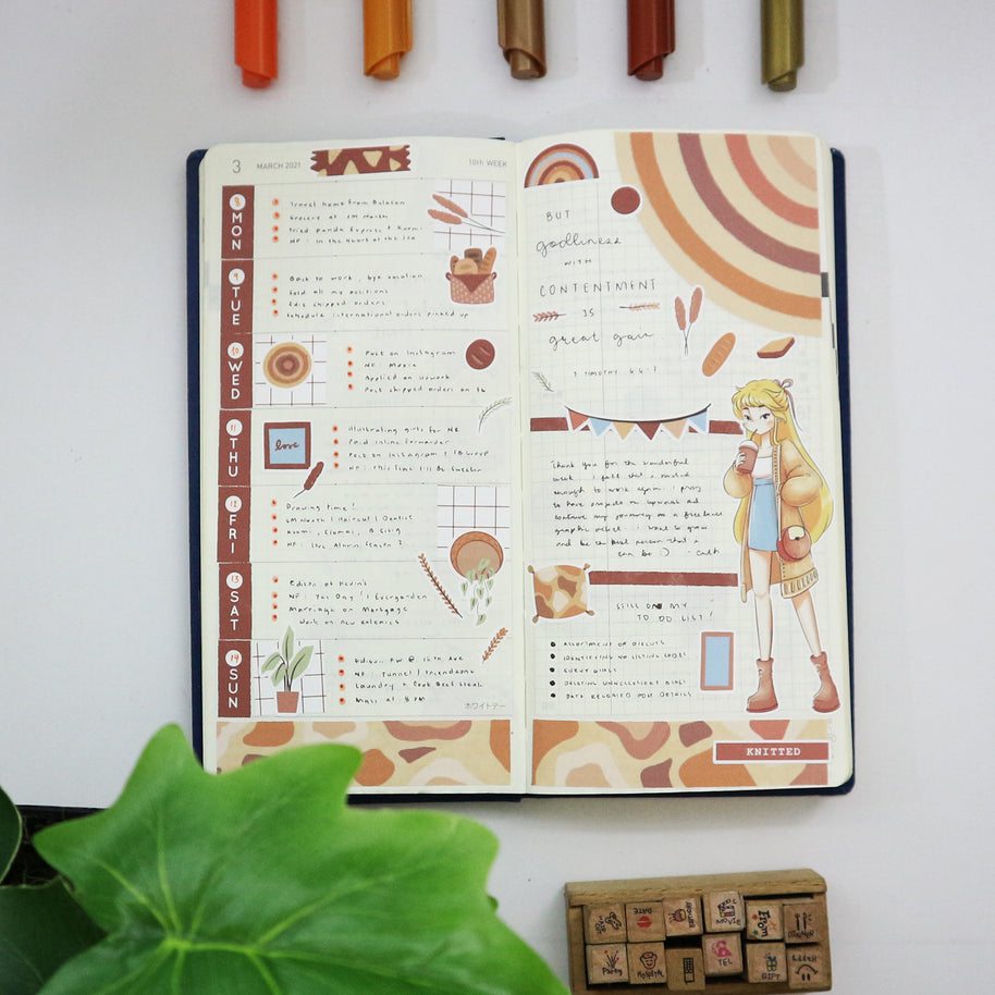 Knitted | Sailor Bloom | Spring Collection Sticker | C193