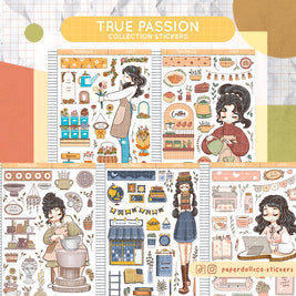 Coffee Shop | True Passion | Collection Stickers | C328