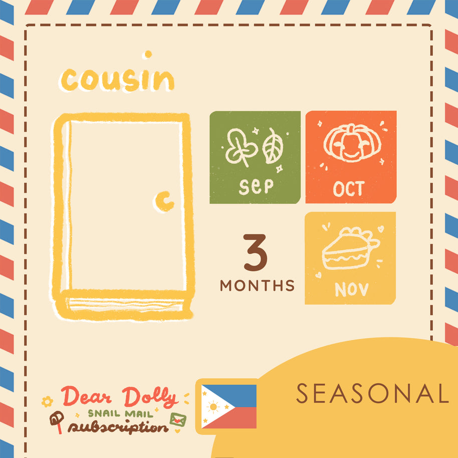 Seasonal | Cousin | Dear Dolly Snail Mail Subscription