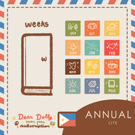Annual Lite | Weeks | Dear Dolly Snail Mail Subscription