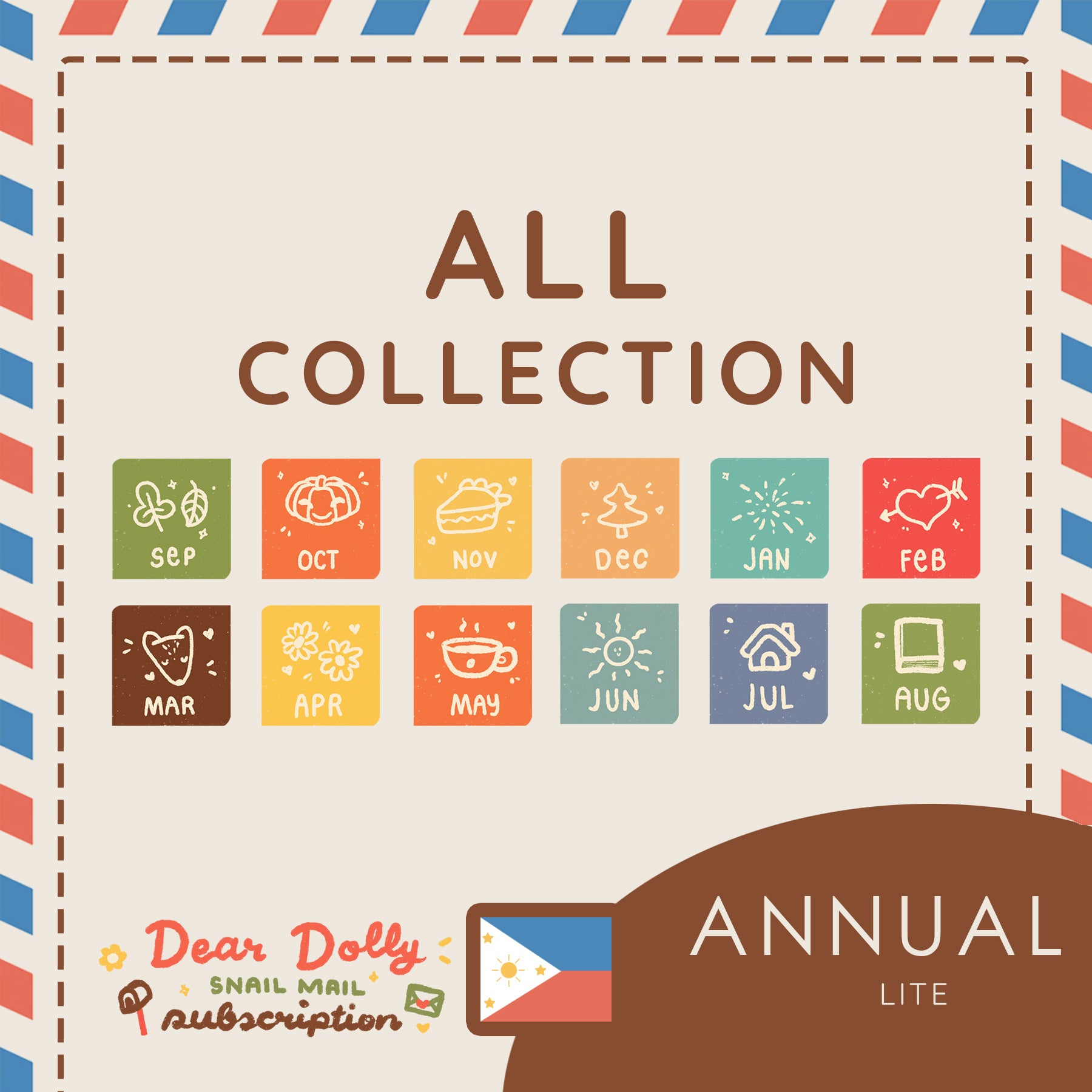 Annual Lite | All Collection | Dear Dolly Snail Mail Subscription