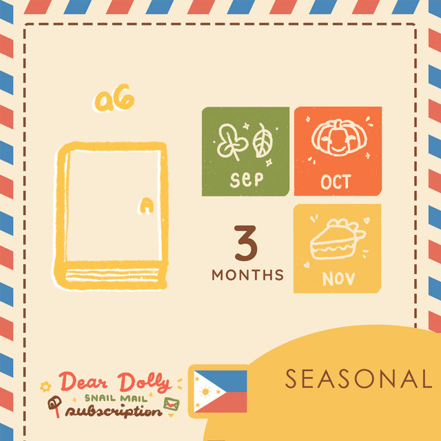 Seasonal | A6 | Dear Dolly Snail Mail Subscription