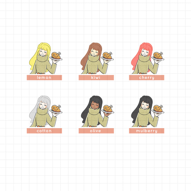 Thanksgiving | Collection Sticker | C124