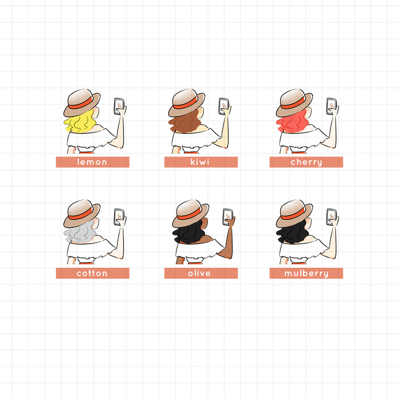 Summer Travel Planner | Collection Stickers | C409