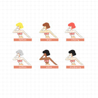 Mermaid | Collection Sticker | C394