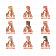 PaperDollzCo | Hobonichi Weeks Pencil Board - PB008