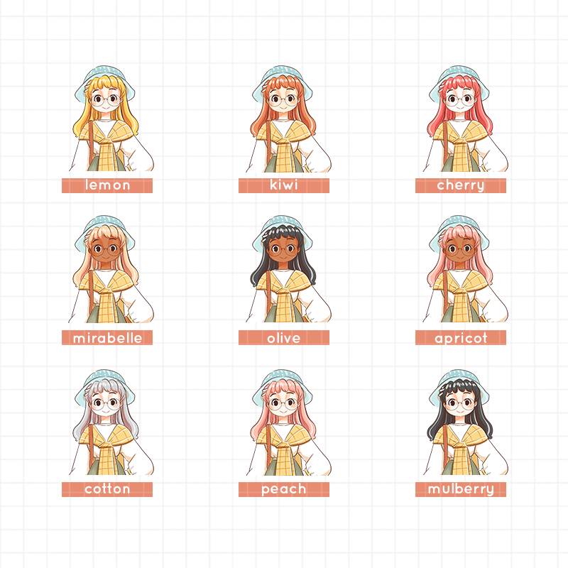 Travel | Fabulous Fall | Hobonichi A6 Daily Sticker Kit - a060