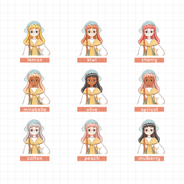 Travel | Fabulous Fall | Hobonichi A6 Daily Sticker Kit - a060