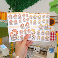 Cook with baby | Dear Mama | PaperdollzCo | dm004b | dm004g