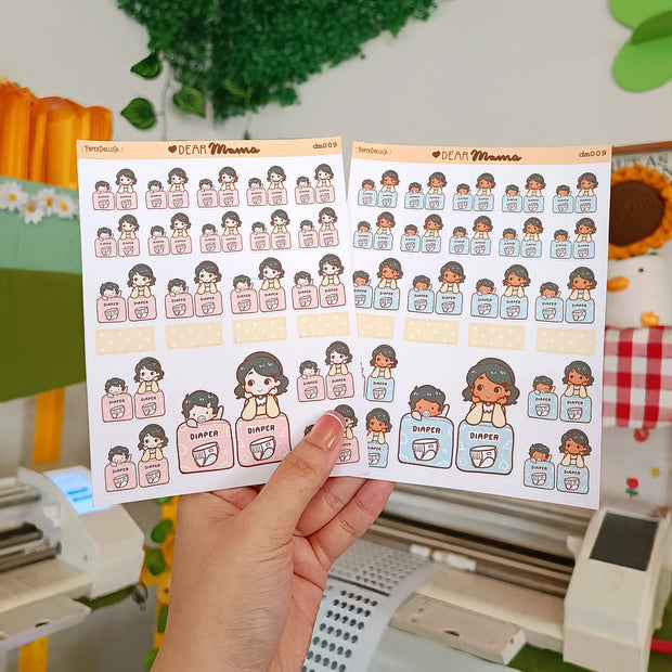 Buy Diaper | Dear Mama | PaperdollzCo | dm009b | dm009g