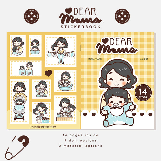 Dear Mama | Sticker Book | I-dms