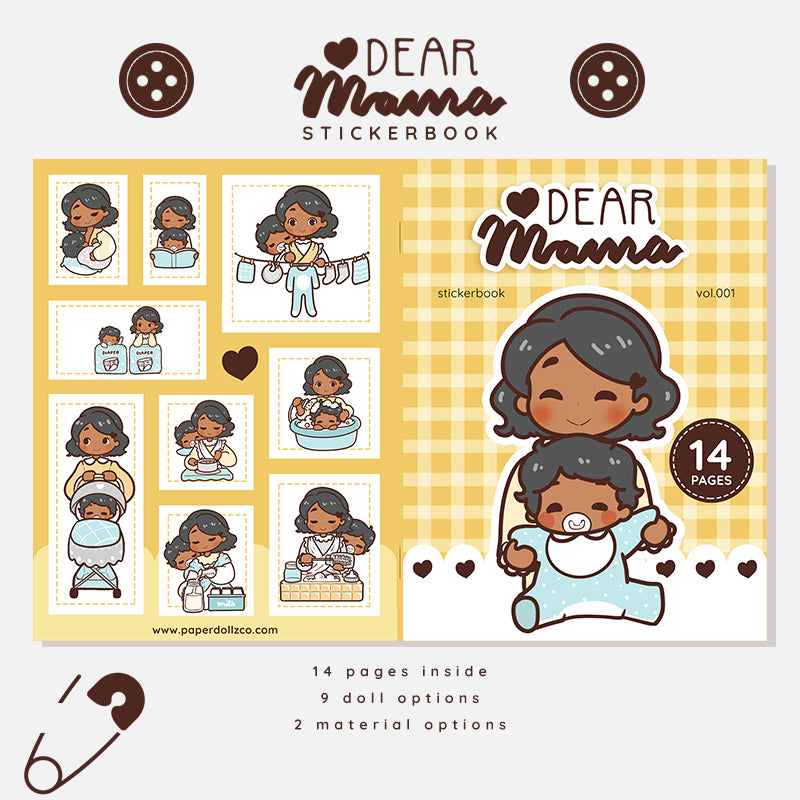 Dear Mama | Sticker Book | I-dms