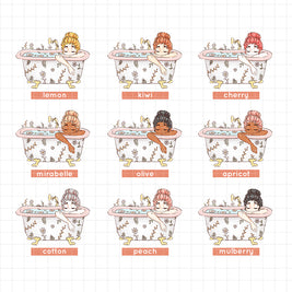 Bath | Reclaiming My Radiance | Hobonichi Cousin Weekly Kit - hcwk123