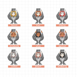 Florence | Midnight Muse | Collection Stickers | C461