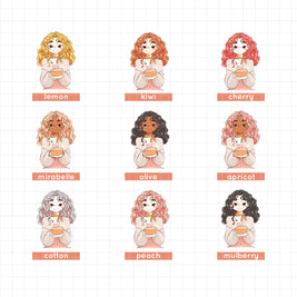 Cozy Harvest | PaperDollzCo | Sticker Book | CB072