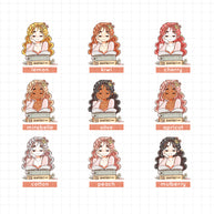 Reclaiming My Radiance and Planner Girl | A5 Kits Sticker Book | CDB006