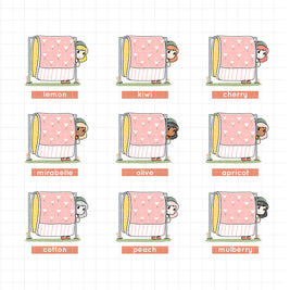 Spring Laundry | PaperDollzCo | Activity Stickers | f144