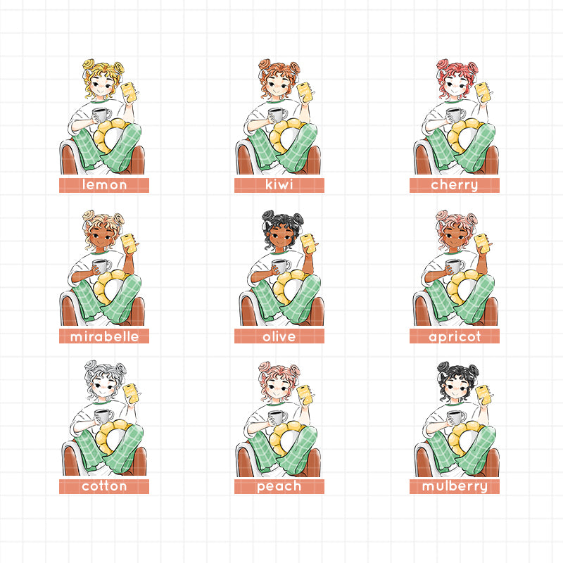 Egg | The Breakfast Club | Just Dolls Stickers | J488