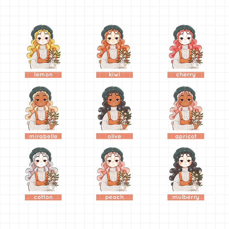 Gardener | Cozy Harvest | Collection Stickers | C444