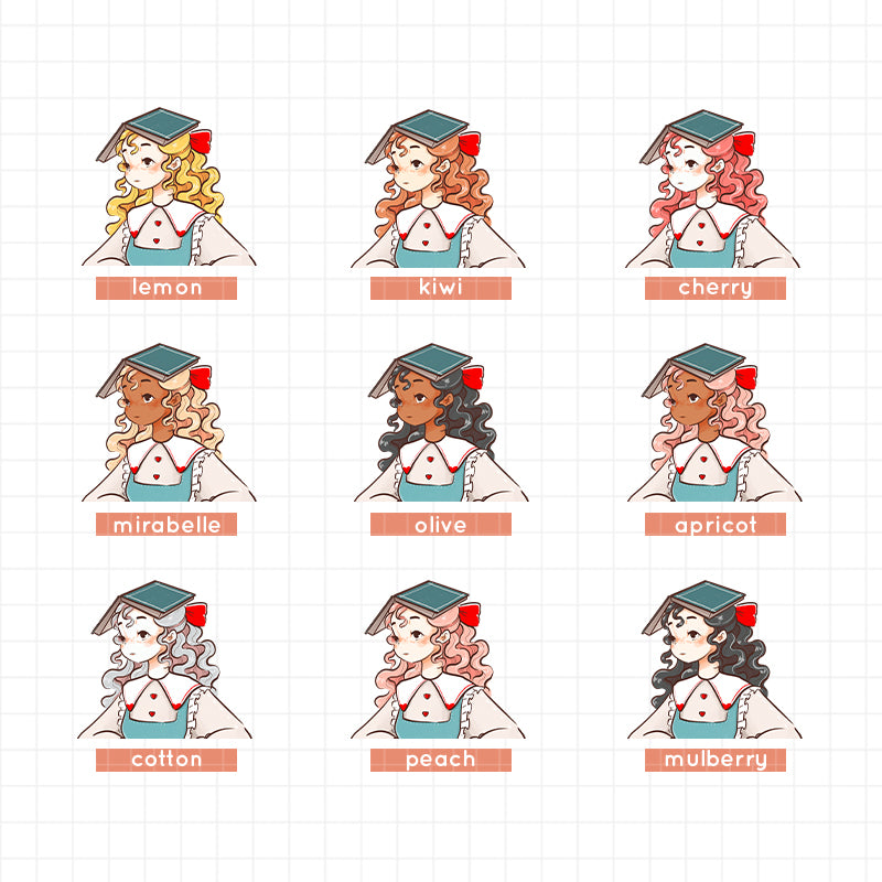 Sophia | Victorian Muses | Just Dolls Stickers | J464