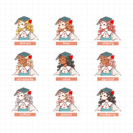 Sophia | Victorian Muses | Just Dolls Stickers | J464