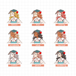 Victorian Muses | PaperDollzCo | Sticker Book | CB070