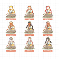 Thrive | Reclaiming My Radiance | Just Dolls Stickers | J456