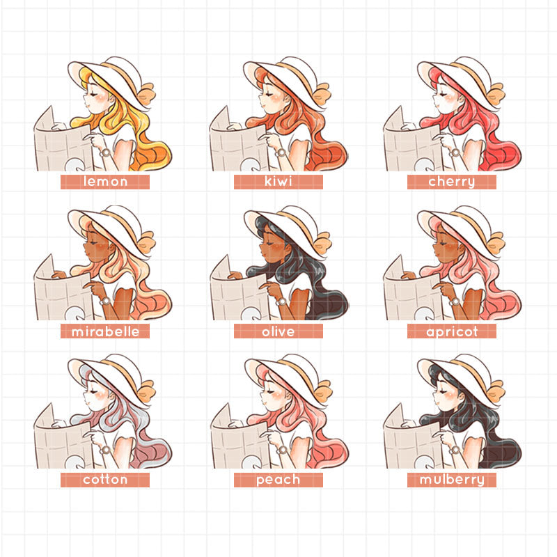 Roadtrip | Wanderlust | Just Dolls Stickers | J435