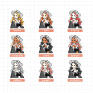 Ethel | Midnight Muse | Collection Stickers | C457