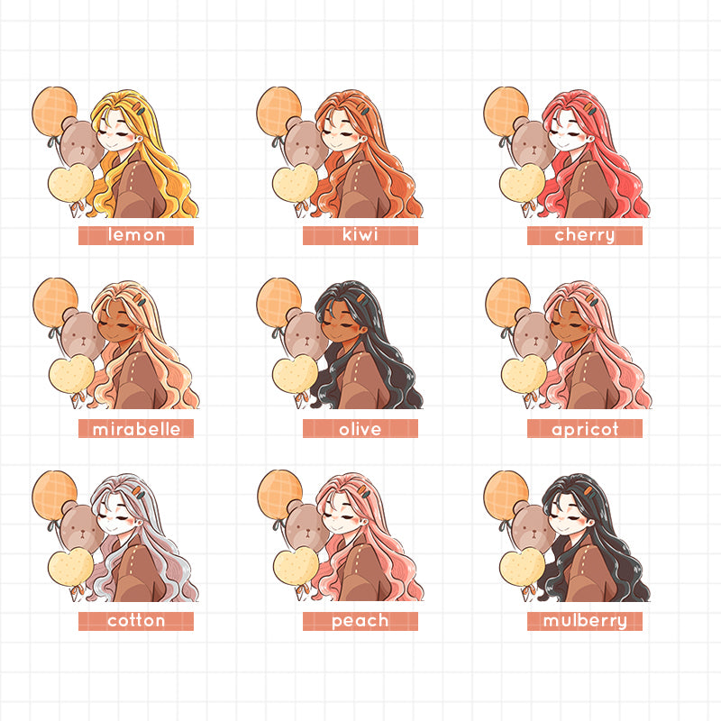 Cozy Harvest | PaperDollzCo | Sticker Book | CB072