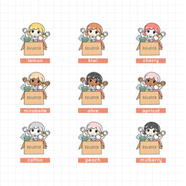 Spring Declutter | PaperDollzCo | Activity Stickers | f148