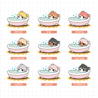 Spring Bath | PaperDollzCo | Activity Stickers | f150