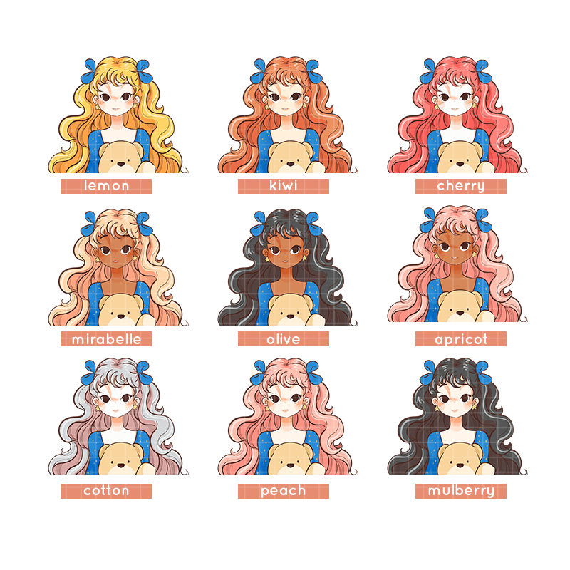 Azul | Midnight Dreamcatcher | Just Dolls Stickers | J457