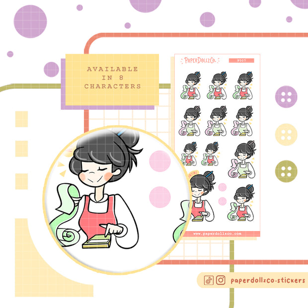 Accounting | Activity Stickers | f007