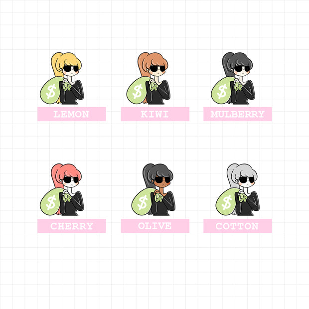 Bank Deposit | Activity Stickers | f008