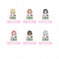 Water Plants | Activity Stickers | f014