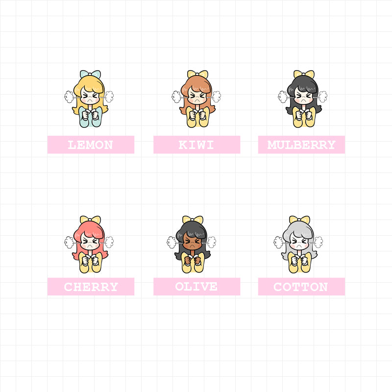 Angry | Activity Stickers | f022