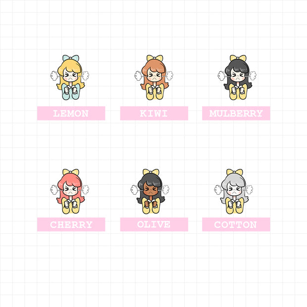 Angry | Activity Stickers | f022