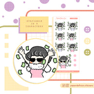 Take All My Money | Activity Stickers | f025