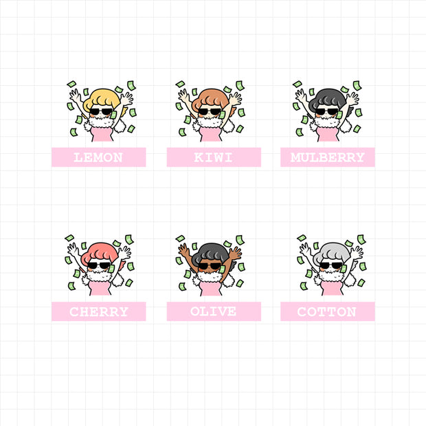 Take All My Money | Activity Stickers | f025