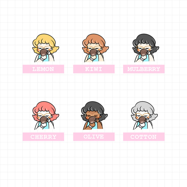 Coffee Survival Juice | Activity Stickers | f026