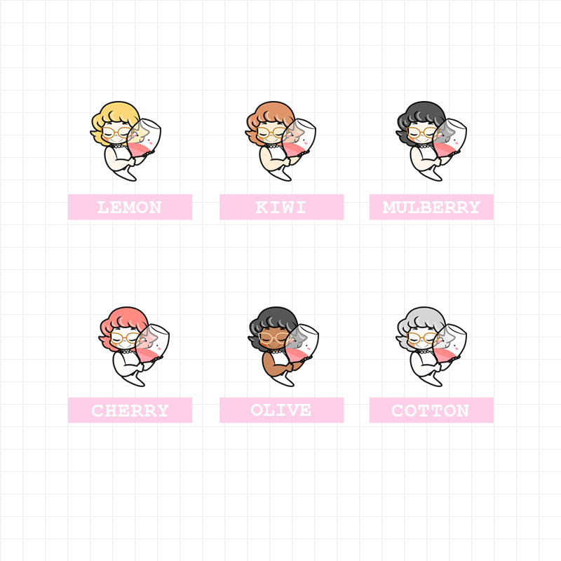 Wine O'clock | Activity Stickers | f030