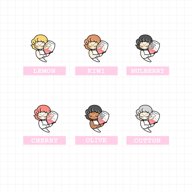 Wine O'clock | Activity Stickers | f030