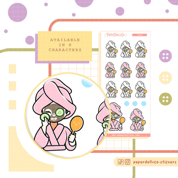 Me Time | Activity Stickers | f031