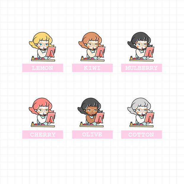 Too Glam | Activity Stickers | f033