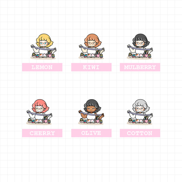 Planning Time | Activity Stickers | f034
